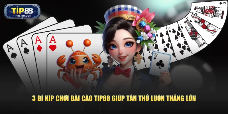 3 bí kíp chơi bài Cào TIP88 giúp tân thủ luôn thắng lớn