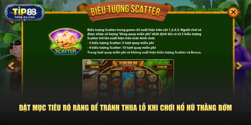 Đặt mục tiêu rõ ràng để tránh thua lỗ khi chơi Nổ Hũ Thằng Bờm